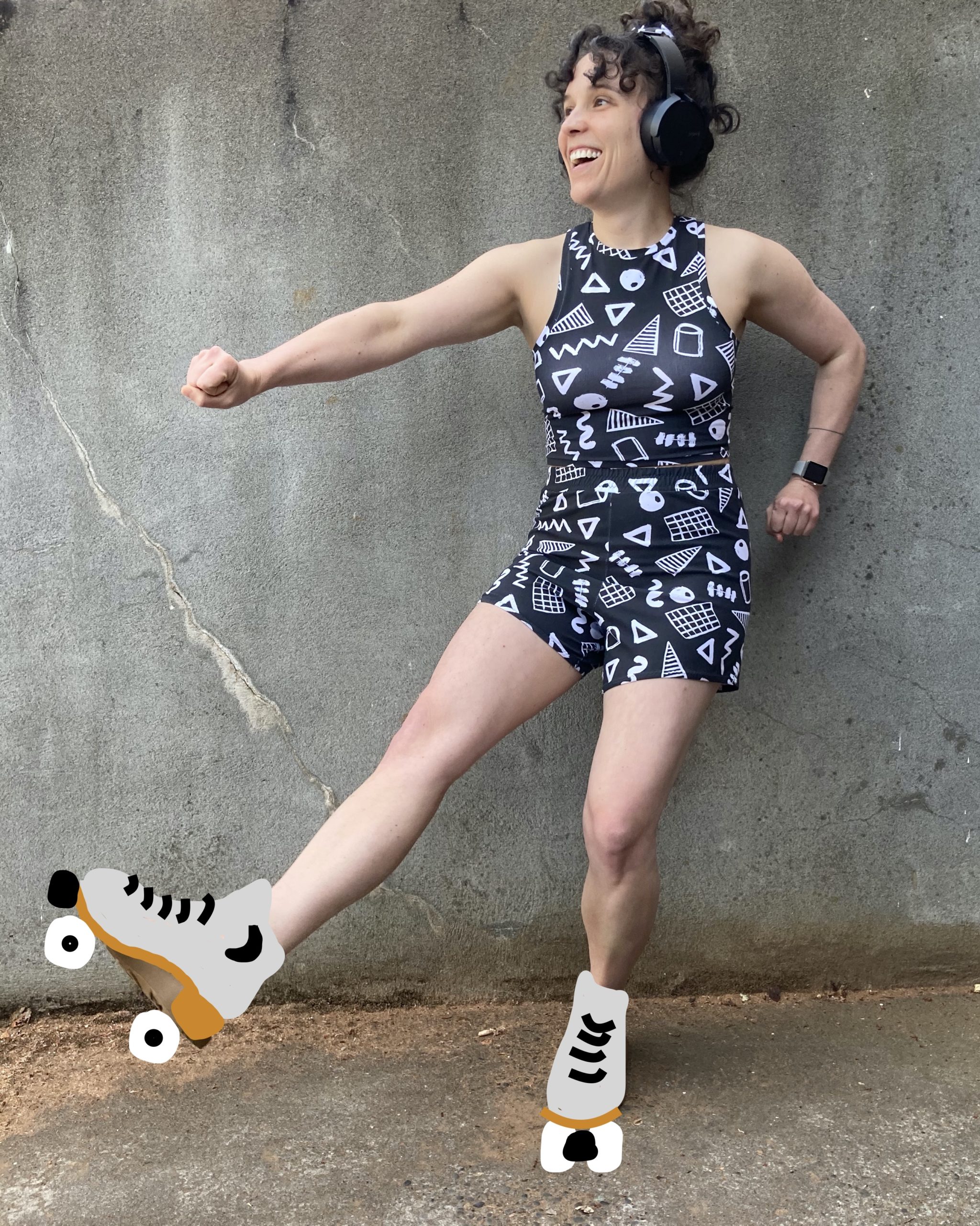 Roller Skating Outfits SewAndRoll NOT A PRIMARY COLOR