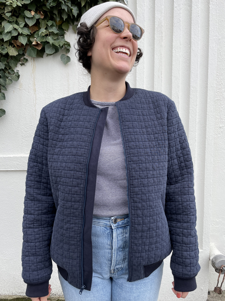 Larkin bomber | Seamwork – NOT A PRIMARY COLOR